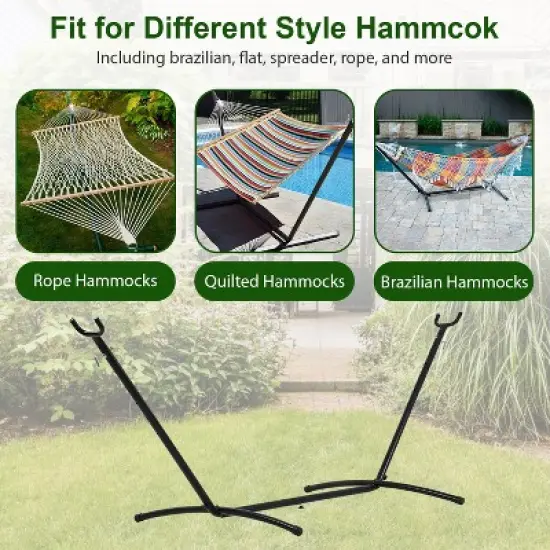 FDW Hammock Stand with Durable Power Coated Finish & Carrying Case, Stand Only image {5}
