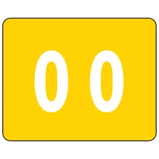 Smead DCCRN Color-Coded Numeric Label image {1}