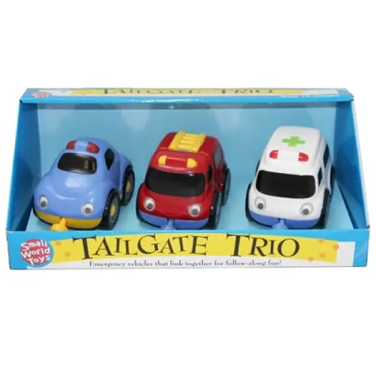 Small World Toys Tailgate Trio, Emergency image {1}