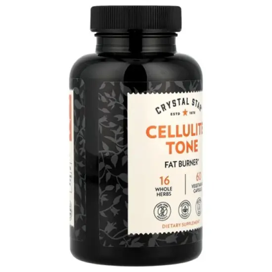 Crystal Star Cellulite Tone (60 Capsules) - Herbal Supplement That Helps Release Cellulite & boosts Fat to Energy - Fenugreek, Lecithin & Turmeric - image {3}