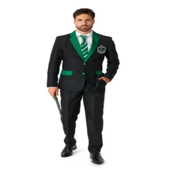 Suitmeister Men's Halloween Costume - Harry Potter - Slytherin - Black image {5}