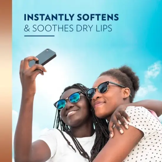 Vaseline Lip Therapy Mini Lip Balm - Cocoa Butter - Travel Size - 0.25oz image {2}