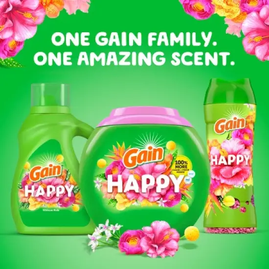 Gain Fireworks Laundry Beads - Happy - 24oz image {4}