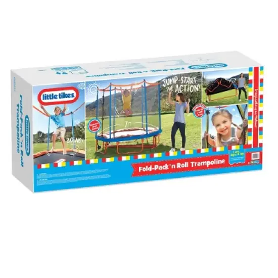 Little Tikes Fold-Pack 'n Roll Trampoline image {3}