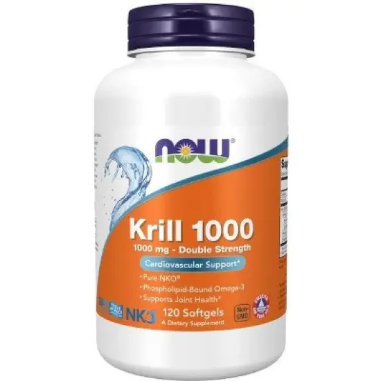 Neptune Krill Oil 1,000 mg by Now Foods  -  120 Softgel image {3}
