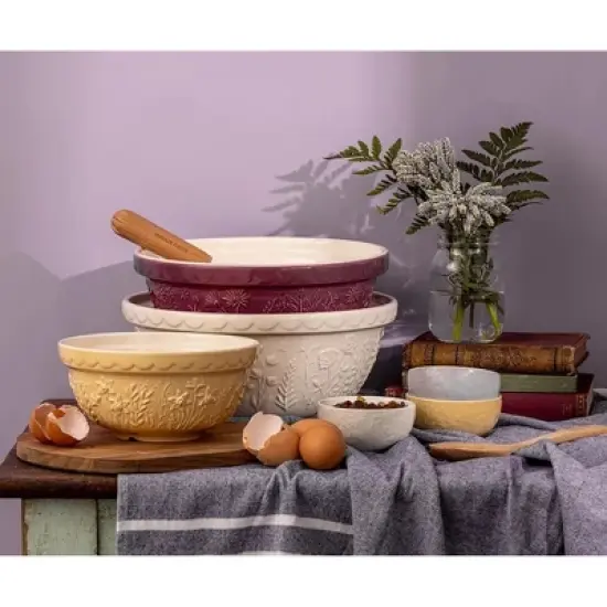 Mason Cash In The Meadow Daffodil Size 30 Mixing Bowl, 1.15 Quart image {2}