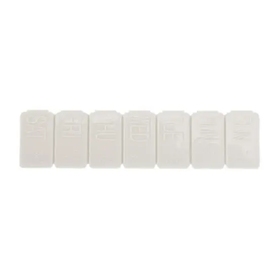 Unique Bargains 7 Grid Portable Pill Case 1 Pc image {7}