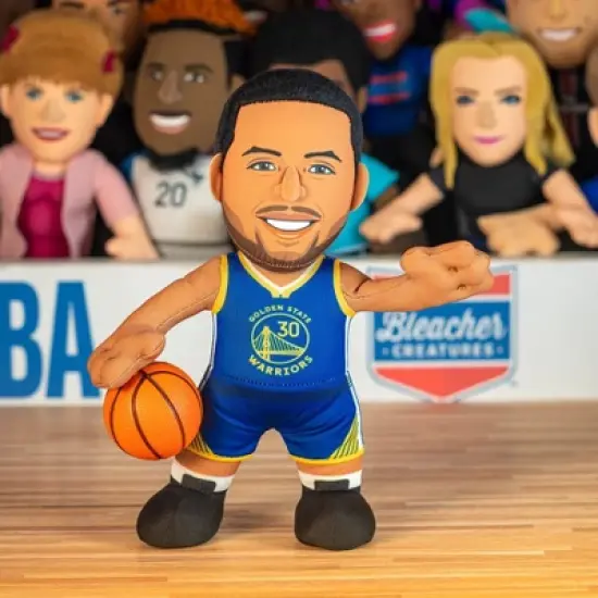 Bleacher Creatures Golden State Warriors Steph Curry 10" Plush Figure image {3}