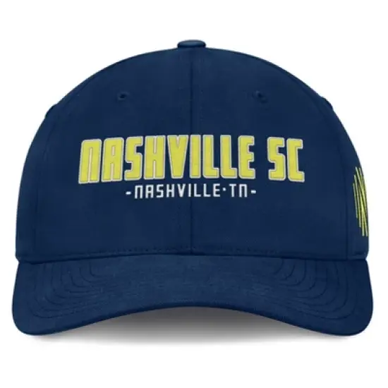 MLS Nashville SC Structured Hat: Cotton Easy-Close Fastener, Tagless Design image {1}