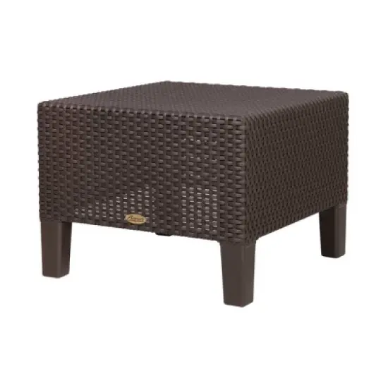 Magnolia Rattan Side Table - Lagoon image {3}