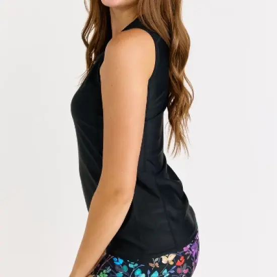 Calypsa - Women's Loose Fit Maya Swim Top image {1}