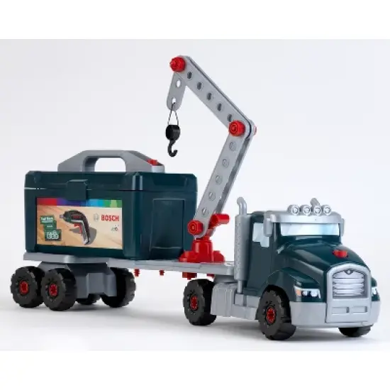 Theo Klein Bosch Premium Realistic Creative Imaginative Play 73 Piece Tool Truck Set Toy with Accessories for Kids Ages 3 and Up image {2}