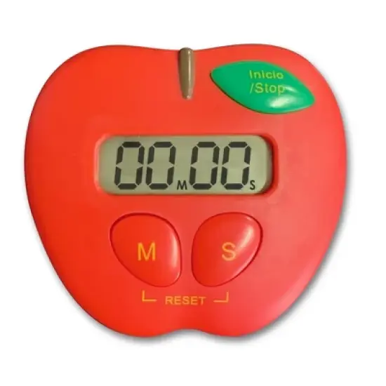 The Pencil Grip&trade; Apple Shaped Digital Timer image {1}