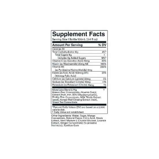 Morning Recovery Electrolyte, Milk Thistle Drink Proprietary Formula to Hydrate & Recover, Highly Soluble Liquid DHM, Orange Mango image {4}