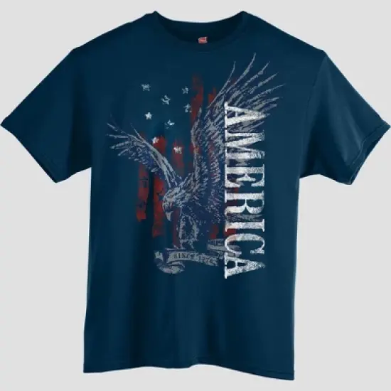 Hanes Men's Short Sleeve Graphic T-Shirt - American Collection image {1}