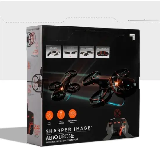 Sharper Image Rechargeable Aero Stunt Drone image {9}