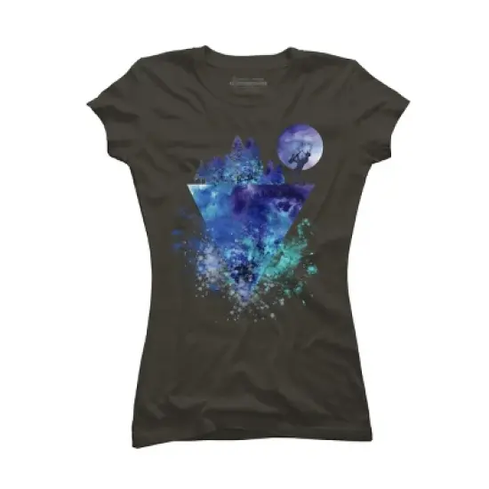 Junior's Design By Humans Play Music On The Edge By Maryedenoa T-Shirt image {5}