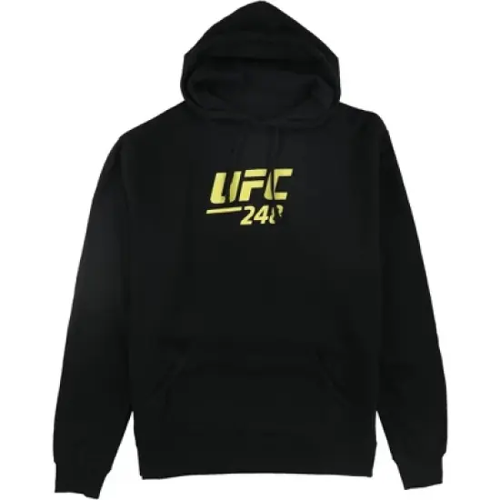 UFC Mens 248 Two Title Fights Hoodie Sweatshirt, Black, XX-Large image {3}