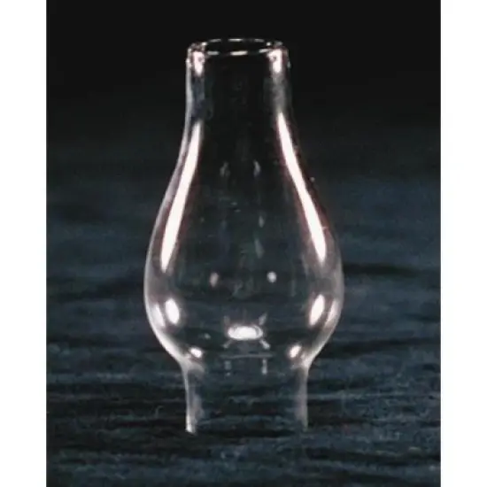 Lehman's Clear Glass Lamp Chimney, Replacement Hurricane Globe Measures 3/4 Inch Diameter Base x 2 1/2 Inches High for Oil or Kerosene Lanterns image {1}