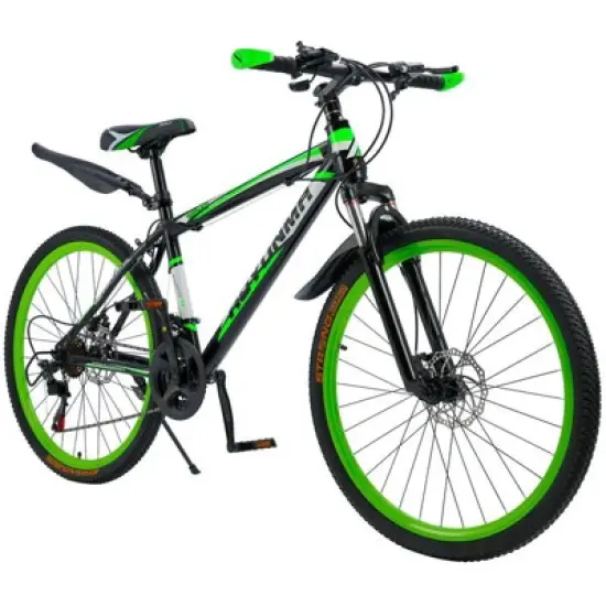 Topteng 26" Mountain Bike, 24-Speed MTB with Disc Brake image {10}