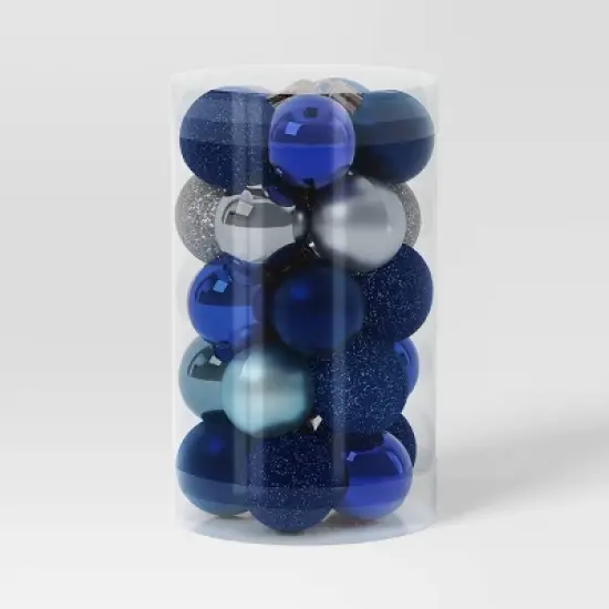 25ct Christmas 30mm Ornament Set - Wondershop&trade; image {2}