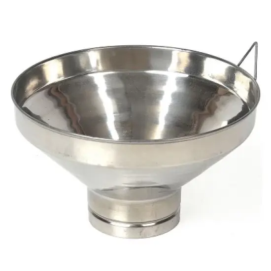 Narang Scientific Milk Strainer with Screen and Lock, Stainless Steel, Fits Large Milk Cans, 5 Qt Capacity image {3}