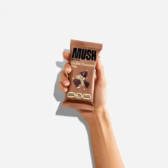 MUSH Double Chocolate Chip Refrigerated Protein Bar - 2.5oz image {4}