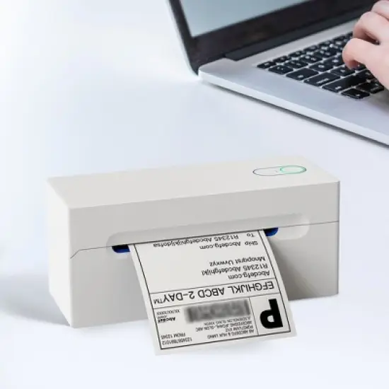 POLONO Bluetooth Thermal Shipping Label Printer, PL70E Wireless 4x6 Shipping Label Printer for Small Business image {9}