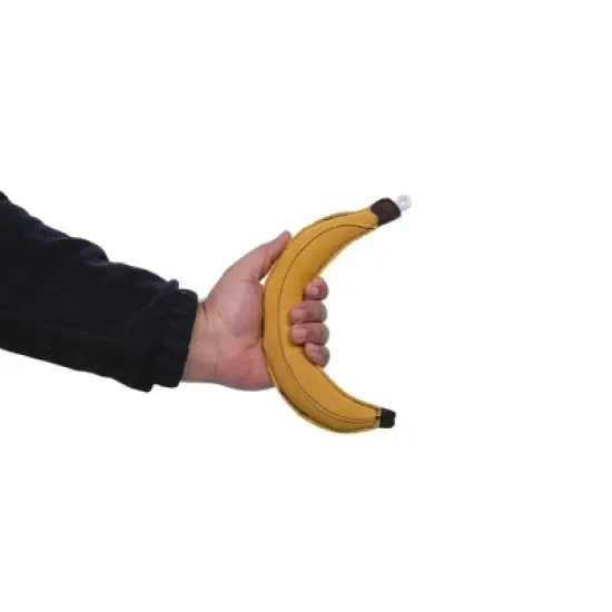 American Pet Supplies 9-Inch Vegan Leather Banana Dog Toy image {2}
