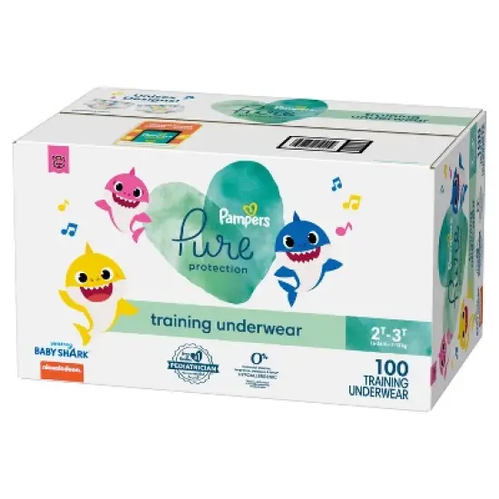 Pampers Pure Protection Training Underwear - Baby Shark - (Select Size and Count) image {7}