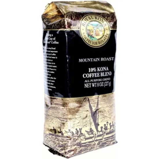 Royal Kona Mountain Roast Ground Medium Roast Coffee - 8oz image {3}