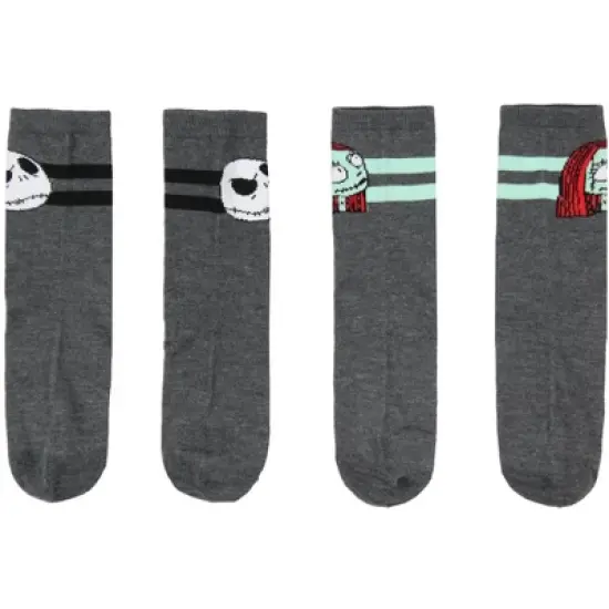 Disney NBC Women's Jack Skellington And Friends Shortie Crew Socks 10 Pack image {4}