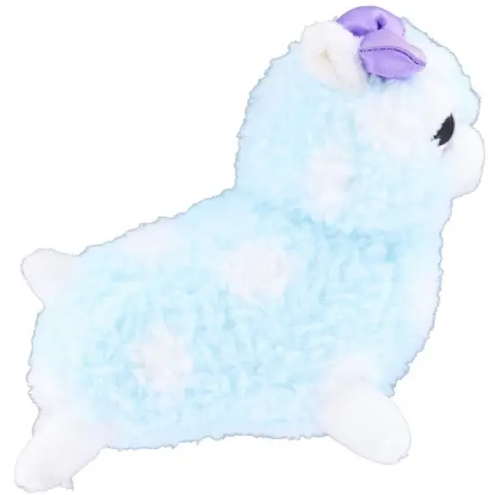Kellytoy Cute and Cuddly 12 Inch Alpaca Plush | Light Blue image {2}