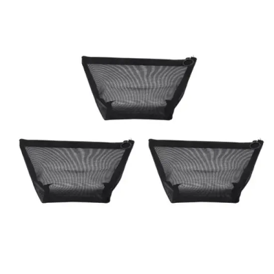 Unique Bargains Lightweight Heart Pattern Makeup Bag 1 Pc image {5}