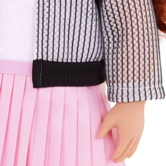 Our Generation Jacinta 18" Fashion Doll with Pink Skirt & Sweater image {2}