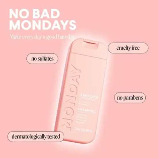 MONDAY Smooth Hair Shampoo - Travel Size - 3 fl oz image {6}