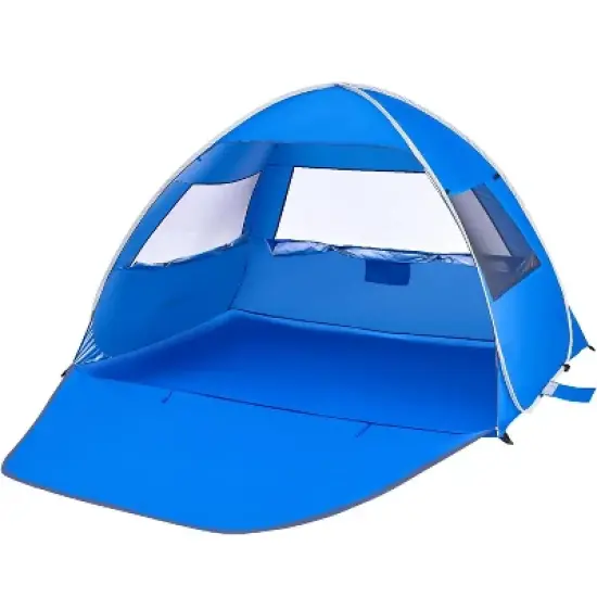 Boersma UPF 50+ Pop Up Beach Tent &ndash; Fits 4 people, easy setup, portable cabana with sun protection. Perfect for beach, camping, or outdoor shade. image {7}