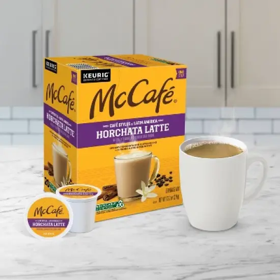 McCafe Horchata Medium Roast Latte K-Cup Pods - 20ct image {3}