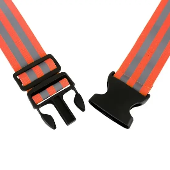 Unique Bargains Reflective Bands for Waist Reflective Belts High Visibility Night Cycling Riding Reflector Tape 2 Pcs image {7}