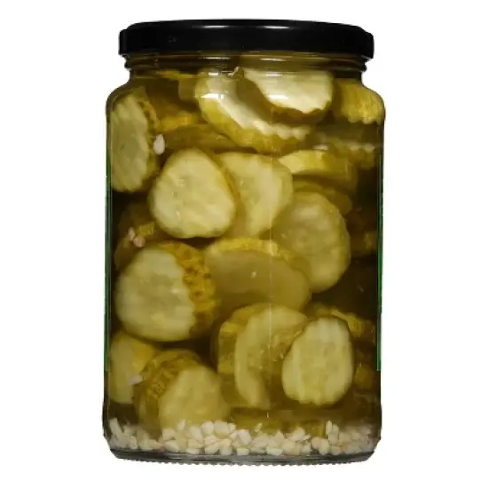 Famous Dave's Pickle Chips, Classic Dill, Dill & Garlic. 24 oz Jar (Pack of 4) image {3}