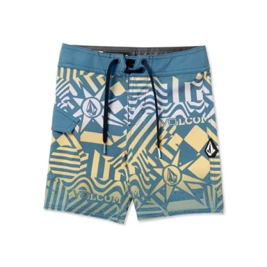 Volcom Toddler Boys Ringer Mod Tech Boardshort Trunks image {5}