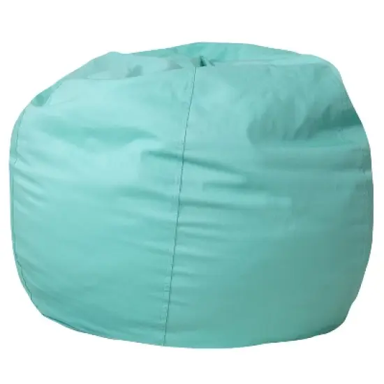 Flash Furniture Small Bean Bag Chair for Kids and Teens image {12}