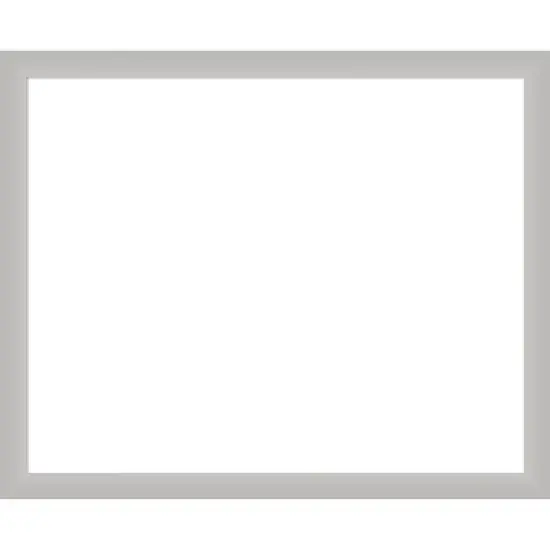 Amanti Art Low Luster Silver Framed Dry Erase Magnetic Board image {14}