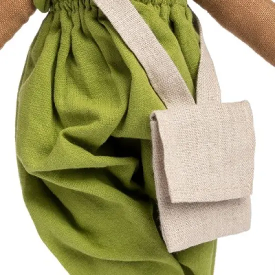 HarperIman Imani 14'' Plush Linen Doll image {4}