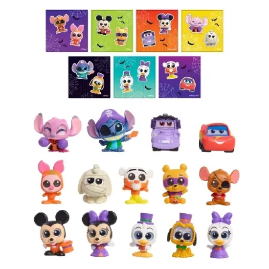 Disney Doorables Halloween Calendar: Includes 21 Plastic Mini Figures image {3}