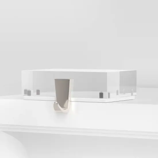 Christmas Clear Acrylic Stocking Holder - Wondershop&trade; image {2}