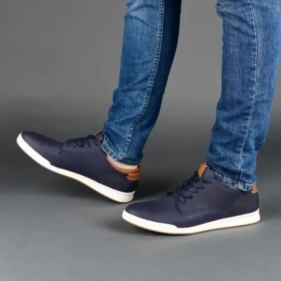 Vance Co. Mens Medium and Wide Width Aydon Tru Comfort Foam Lace-up Casual Sneaker image {8}