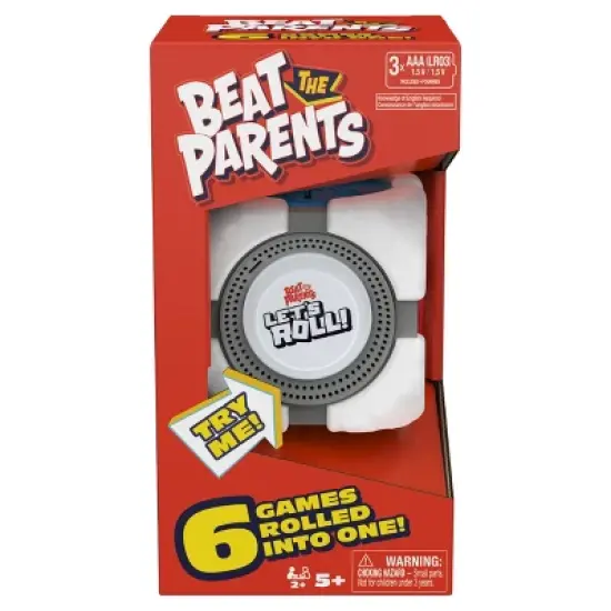 Spin Master Games Beat the Parents Let&rsquo;s Roll! 6-in-1 Electronic Game Cube image {6}