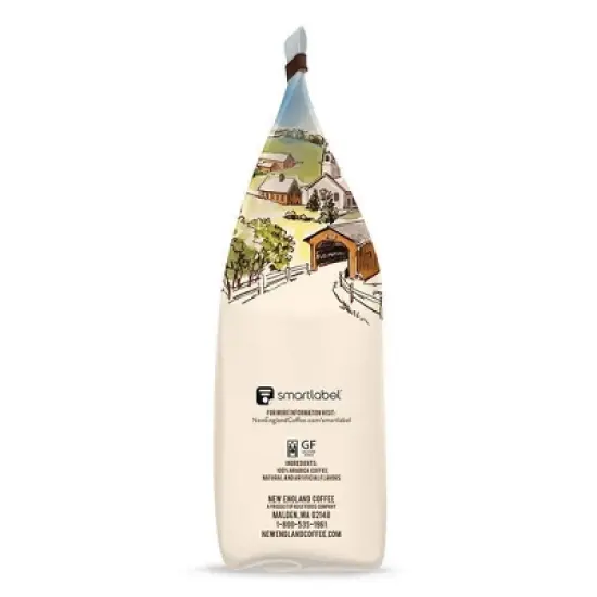 New England Hazelnut Cr&egrave;me Medium Roast Coffee Ground Coffee - 11oz image {1}
