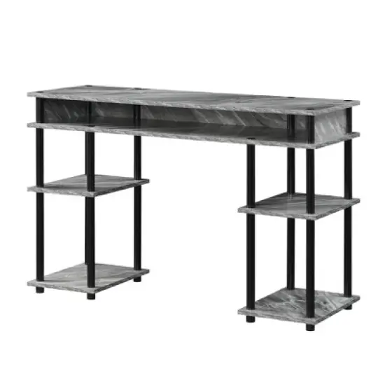 Designs2Go No Tools Student Desk with Shelves - Breighton Home image {23}